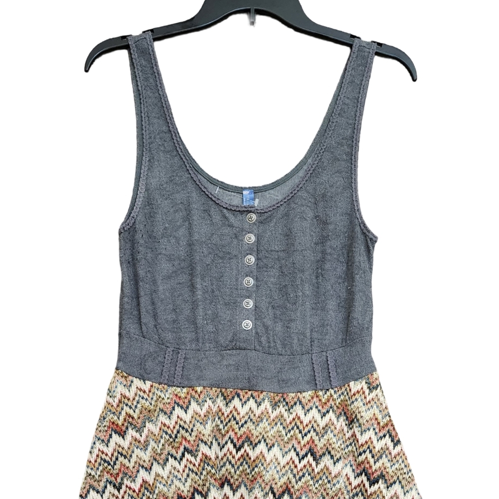 Free People Button Fitted Sleeveless Sun Dress - Picture 2 of 5